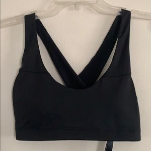 Victoria Sport- Black Crossback Sports Bra